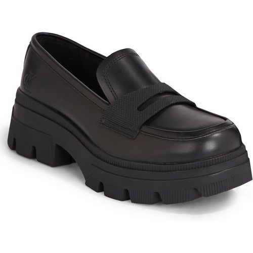 Chunky loafers - Chunky Combat Loafer Wn YW0YW01120 Triple Black 0GT - Calvin Klein Jeans - Modalova