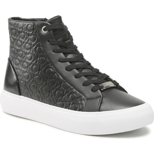 Sneakers - Vulc High Top Mono Mix HW0HW01374 Seasonal Black Mono 0GK - Calvin Klein - Modalova