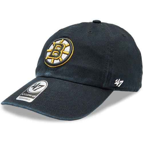 Cappellino - NHL Boston Bruins '47 CLEAN UP H-RGW01GWS-BK Black - 47 Brand - Modalova