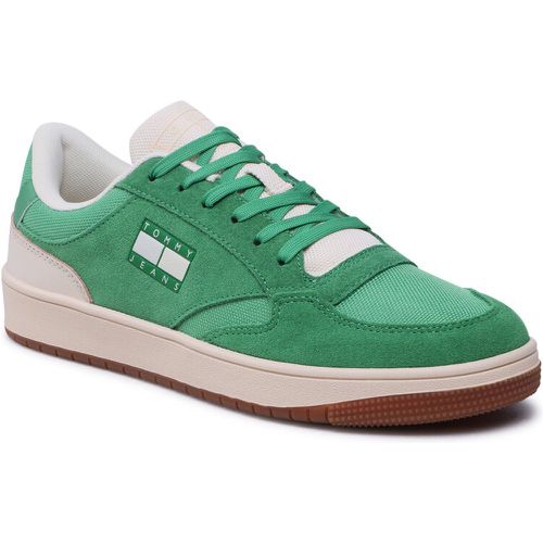 Sneakers - Retro Cupsole Suede EM0EM01161 Coastal Green LY3 - Tommy Jeans - Modalova