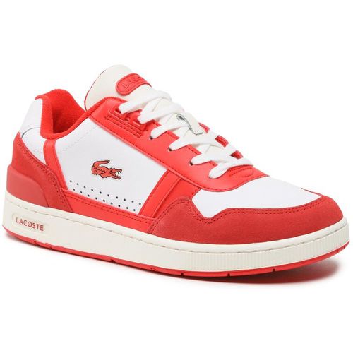 Sneakers - T-Clip 123 5 Sma 745SMA0075286 Wht/Red - Lacoste - Modalova