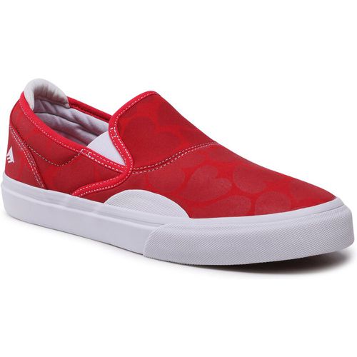 Sneakers - Wino G6 Slip-On 6101000111 Red/White 616 - Emerica - Modalova