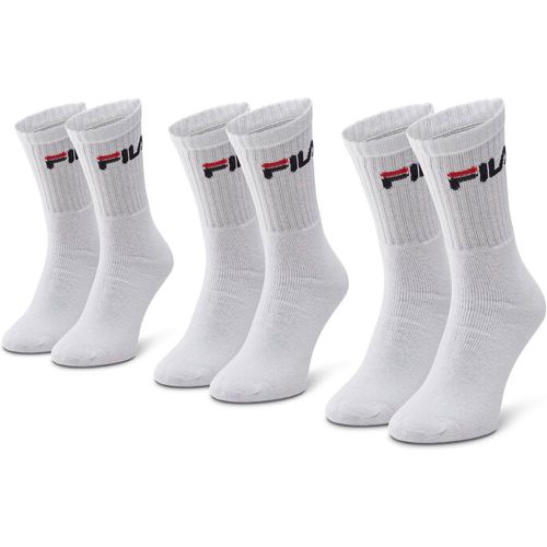 Set di 3 paia di calzini lunghi unisex - F9505 White 300 - Fila - Modalova