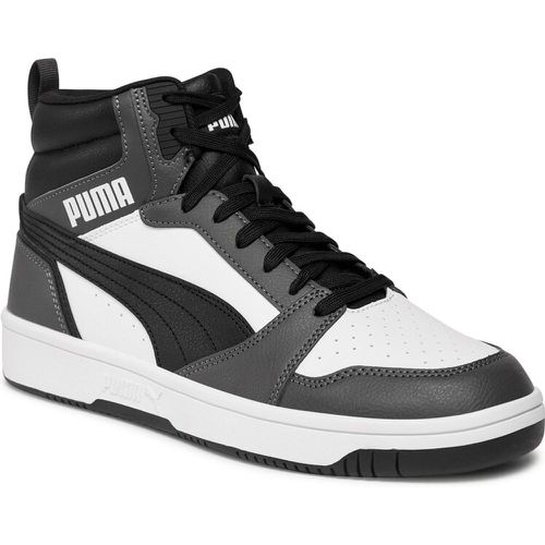Sneakers - Rebound v6 392326 03 White- Black-Shadow Gray - Puma - Modalova