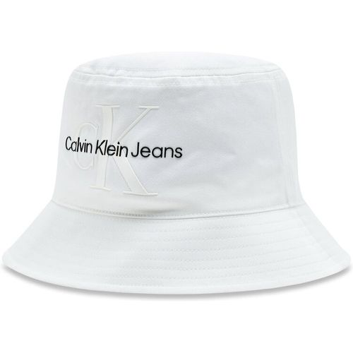 Cappello - Bucket Monogram K60K610715 White YAF - Calvin Klein Jeans - Modalova