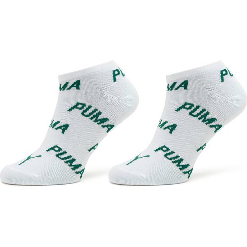 Set di 2 paia di calzini corti unisex - Unisex Bwt Sneaker 2P 907947 White / Green 09 - Puma - Modalova