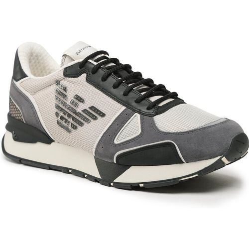 Sneakers - X4X289 XM499 S713 D.Gr/Blk/L.Gr/Off Wh - Emporio Armani - Modalova