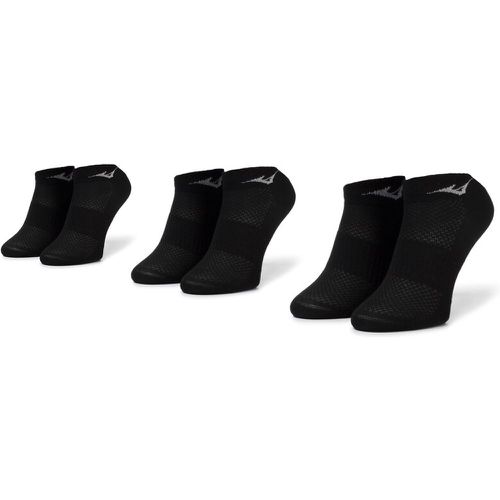 Set di 3 paia di calzini corti da donna - Training Mid 3P 67UU950 Black/Black/Black 98 - Mizuno - Modalova