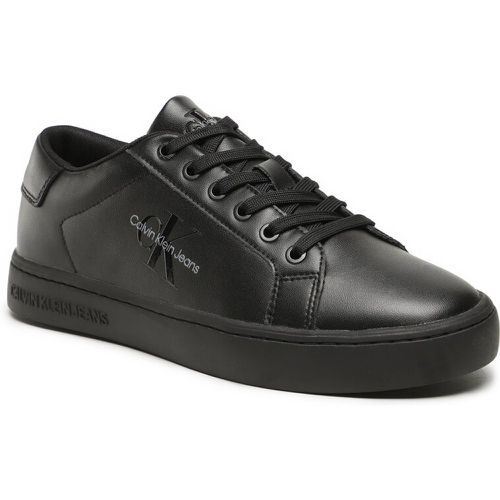 Sneakers - Classic Cupsole Laceup Low Lth YM0YM00491 Triple Black 0GT - Calvin Klein Jeans - Modalova