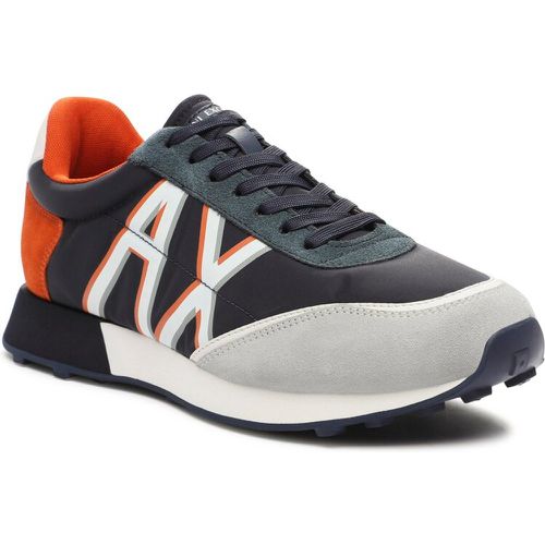 Sneakers - XUX157 XV588 T077 Navy+Slate+Orange - Armani Exchange - Modalova