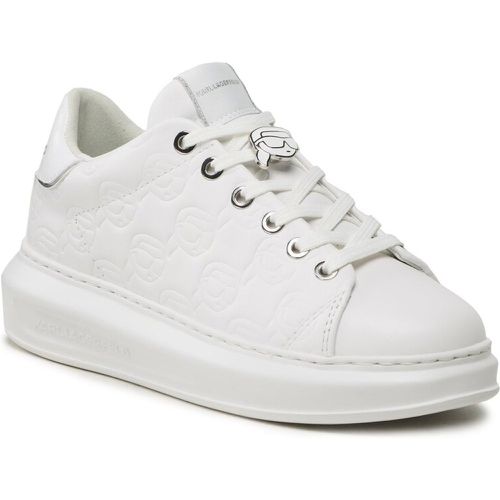 Sneakers - KL62523F White Lthr/Mono - Karl Lagerfeld - Modalova
