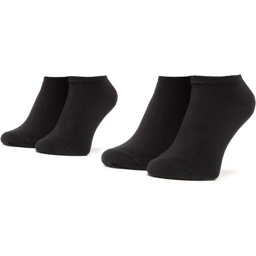 Set di 2 paia di calzini corti unisex - 301390 Black 201 - Tommy Hilfiger - Modalova