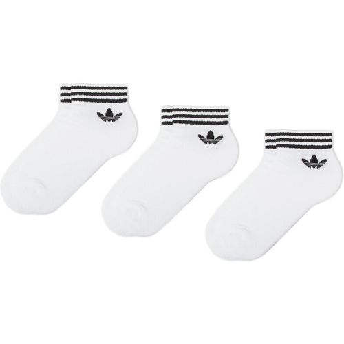 Set di 3 paia di calzini corti unisex - Tref Ank Sck Hc EE1152 White/Black - Adidas - Modalova