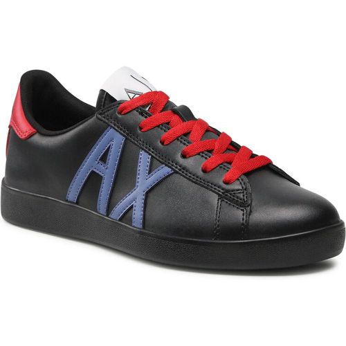 Sneakers - XUX016 XCC71 A017 Black/Blue - Armani Exchange - Modalova