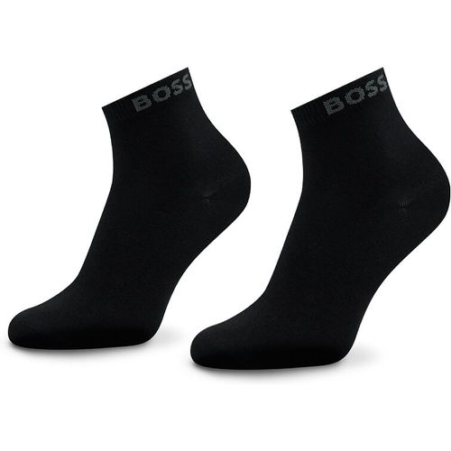 Set di 2 paia di calzini corti da uomo - 50491208 Black 001 - Boss - Modalova