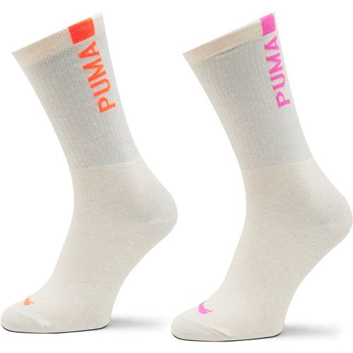 Set di 2 paia di calzini lunghi da donna - Women Slouch Sock 2P 938005 Oatmeal 02 - Puma - Modalova