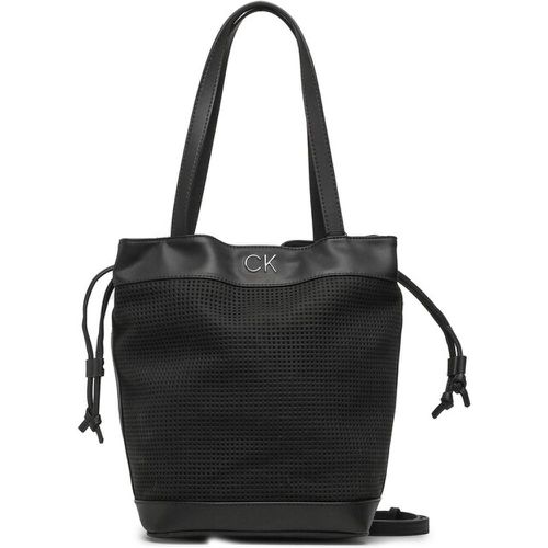 Borsetta - Re-Lock Drawstring Bag Perf K60K610635 Ck Black BAX - Calvin Klein - Modalova