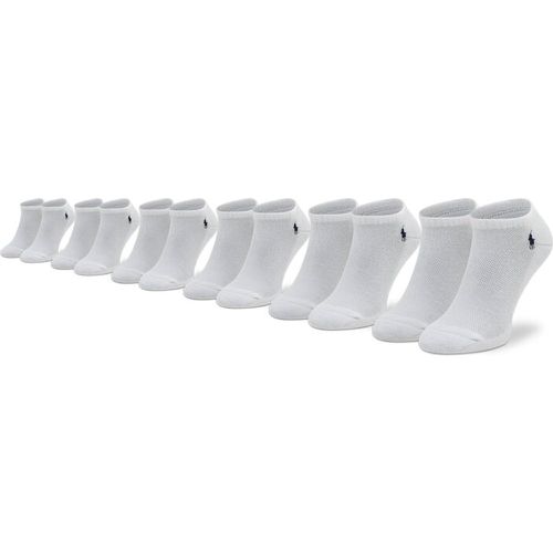 Set di 6 paia di calzini corti unisex - 455747502003 r. OS White - Polo Ralph Lauren - Modalova