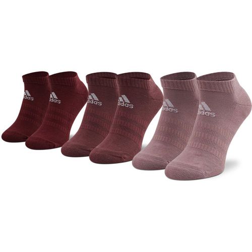 Set di 3 paia di calzini corti da donna - Cush Low 3Pp HE4984 Burgundy/Pink - Adidas - Modalova