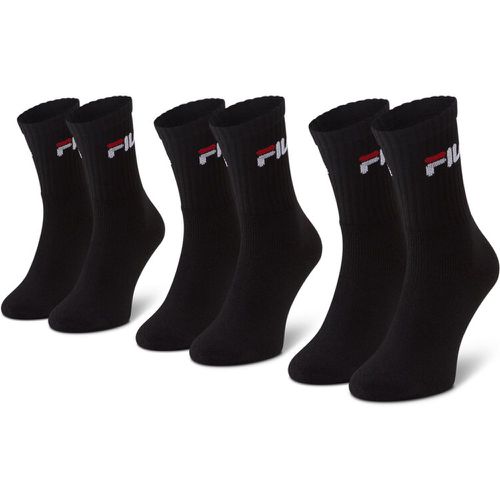 Set di 3 paia di calzini lunghi unisex - F9505 Black 200 - Fila - Modalova