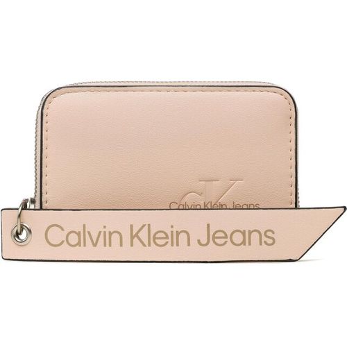 Portafoglio piccolo da donna - Sculpted Med Zip Around Tag K60K610578 TGE - Calvin Klein Jeans - Modalova
