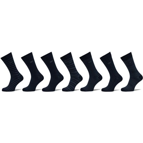 Set di 7 paia di calzini lunghi unisex - 8190-80-9001 Navy - Cristiano Ronaldo CR7 - Modalova