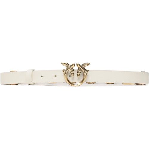 Cintura da donna - Love Day Macro Chain H2 Belt PE 23 PLT01 100139 A0F1 White Z14Q - pinko - Modalova