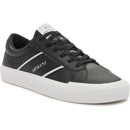 Sneakers - XUX165 XV758 S277 Black+Op.White - Armani Exchange - Modalova