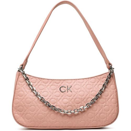 Borsetta - Re-Lock Shoulder Bag Emb Mono K60K610204 GBI - Calvin Klein - Modalova