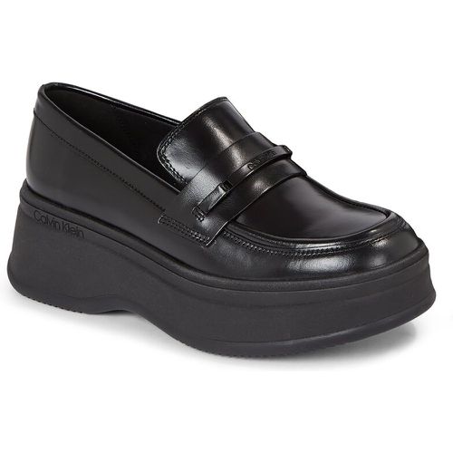 Chunky loafers - Pitched Loafer W/Hw HW0HW01817 Ck Black BEH - Calvin Klein - Modalova