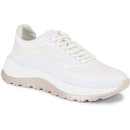 Sneakers - 2 Piece Sole Runner Lace Up HW0HW01640 Bright White YBR - Calvin Klein - Modalova