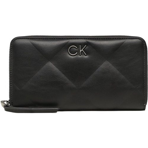 Portafoglio grande da donna - Re-Lock Quilt Za Wallet Lg K60K610774 BAX - Calvin Klein - Modalova