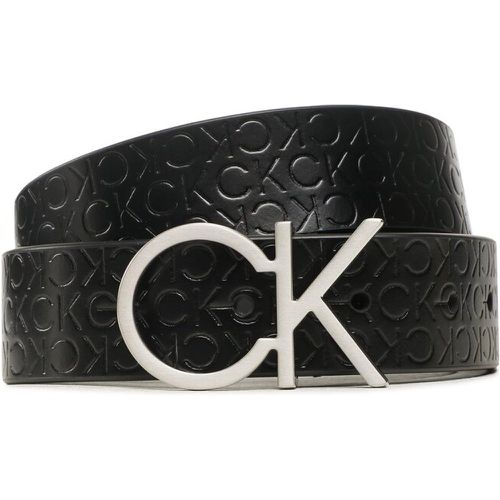 Cintura da donna - Re-Lock Ck Logo Belt 30Mm Emb Mn K60K610981 BAX - Calvin Klein - Modalova