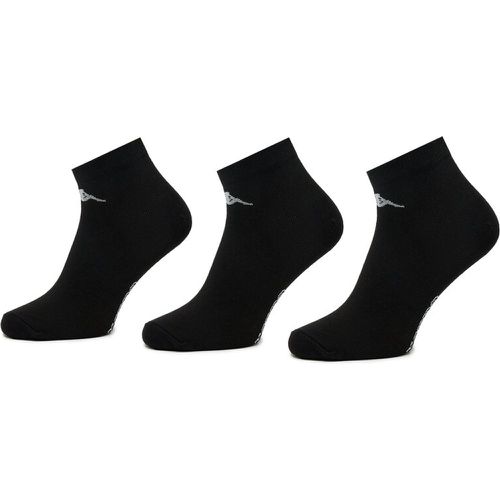Set di 3 paia di calzini corti unisex - 708068 Caviar 19-4006 - Kappa - Modalova