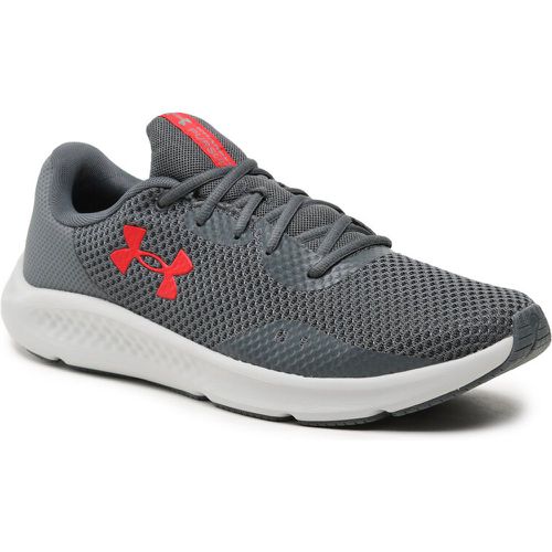 Scarpe - UA Charged Pursuit 3 3024878-108 Pitch Gray/Pitch Gray/Red - Under Armour - Modalova