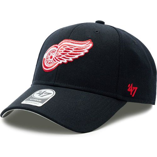 Cappellino - NHL Detroit Red Wings '47 MVP H-MVP05WBV-BKA Black - 47 Brand - Modalova