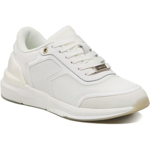 Sneakers - Flexi Runner Lace Up HW0HW01370 White/Marshmallow 0K8 - Calvin Klein - Modalova