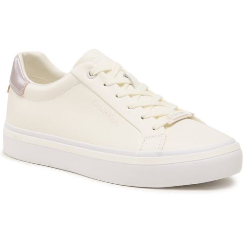 Sneakers - Vulc Lace Up HW0HW01591 Marshmallow/Lilac Dust 0K6 - Calvin Klein - Modalova