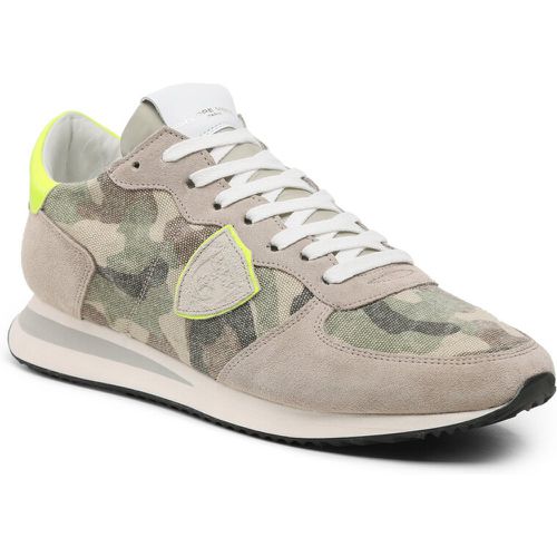 Sneakers - Trpx Low Man TZLU CN23 Camouflage Pop Vert Jaune - Philippe Model - Modalova