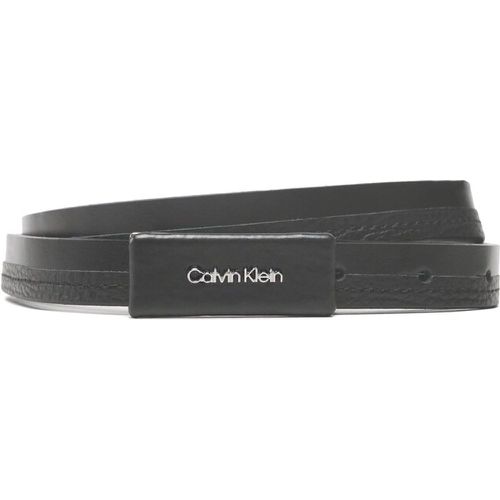 Cintura da donna - Daily Dressed Plaque 2cm Belt K60K610499 BAX - Calvin Klein - Modalova