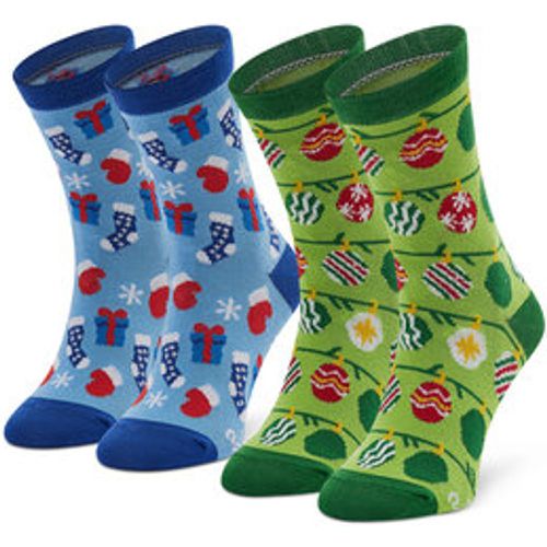Xmas Socks Balls Kids Gift Pak 2 - Rainbow Socks - Modalova