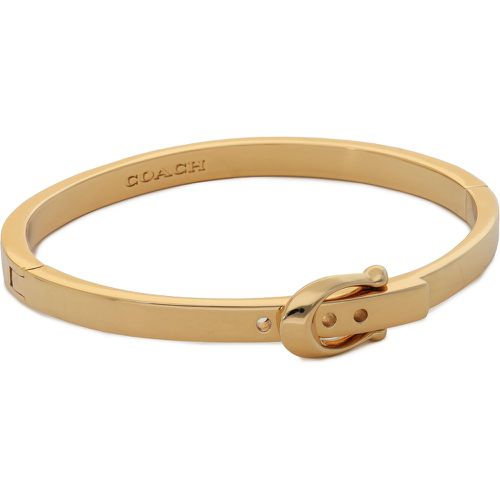 Bracciale C Buckle Hinged Bangle Bracelet 37341898GLD710 - Coach - Modalova