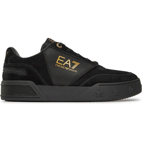 Sneakers X8X121 XK359 M701 Triple Black+Gold - EA7 Emporio Armani - Modalova