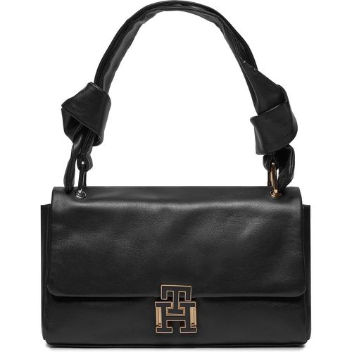 Borsetta Pushlock Leather AW0AW15685 - Tommy Hilfiger - Modalova