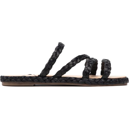 Espadrillas Rope Sandals S 3.7 Y0 Black Raffia Rope - Manebi - Modalova