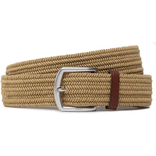 Cintura da uomo 35Mm Braid Stretch 405666041004 - Polo Ralph Lauren - Modalova