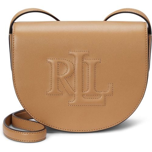 Borsetta Witley Leather Medium Embossed Logo Crossbody Bag 431950130008 - Lauren Ralph Lauren - Modalova