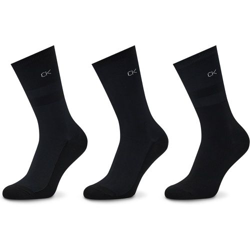Set di 3 paia di calzini lunghi da donna 701219848 Black 002 - Calvin Klein - Modalova