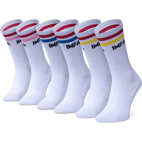 Set di 3 paia di calzini lunghi da donna Stripe Sock 3 Pack IM787000 - Impala - Modalova