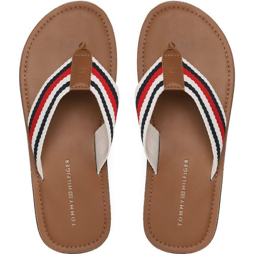 Infradito Leather Beach Sandal FM0FM04548 - Tommy Hilfiger - Modalova